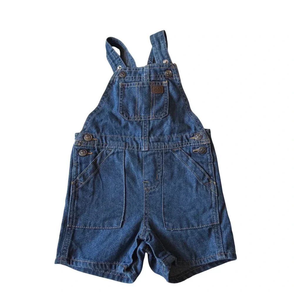 Lee Baby Denim Shortalls Medium Wash DO‎ NOT BUY